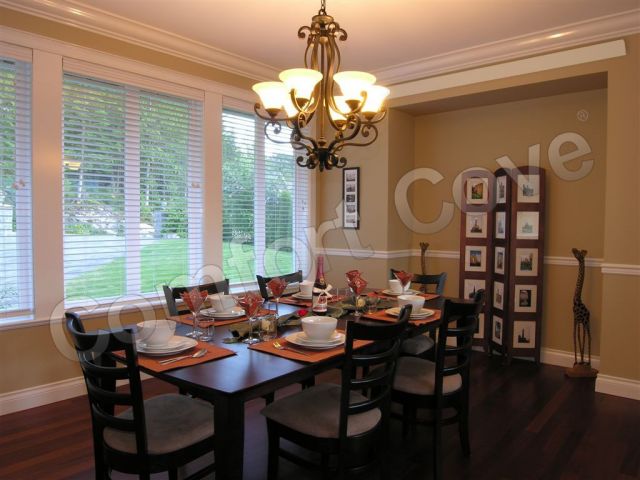 Formal dining room photo.